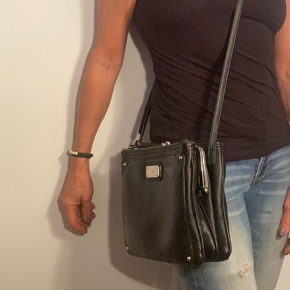 Nine West Multi Pocket Crossbody Shoulder Bag
